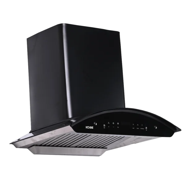 Kobe Grand BK PC Wall Mounted Auto Clean Chimney with Baffle Filter - Image 2