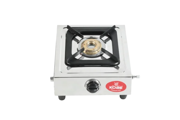 Kobe SINGLE BR SMALL & DX 1B Stainless Steel Cooktop with Brass Burner | ISI Marked | Die-Cast Mixing Tubes - Image 2