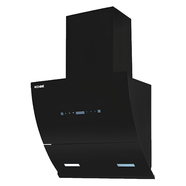 Kobe Wave DX Wall Mounted Auto Clean Chimney with Auto Open Glass Panel